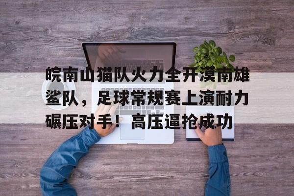 皖南山猫队火力全开漠南雄鲨队，足球常规赛上演耐力碾压对手！高压逼抢成功的简单介绍